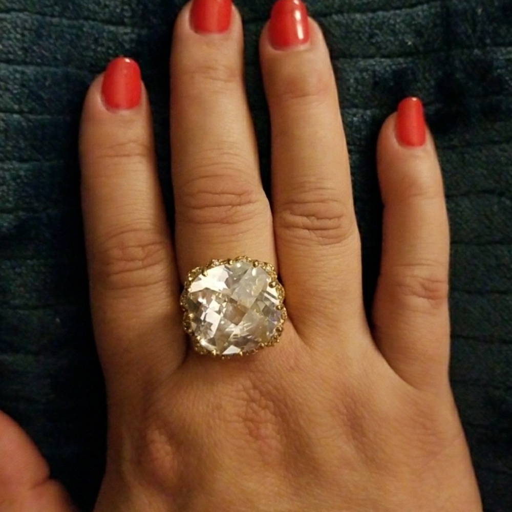 Bling ring gold